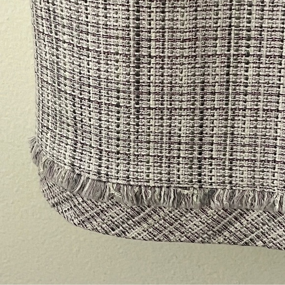 WHBM | Petite Tweed A-line mini dress Colorblock Women’s size 6 career fringe - Picture 4 of 8